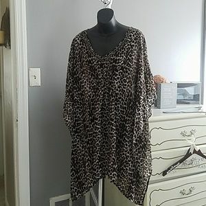 Leopard swim cover